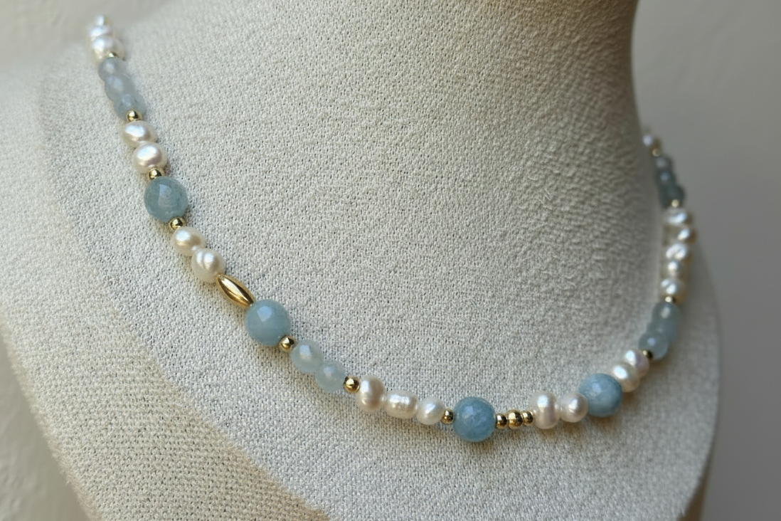 Maya pearl necklace - Hilweh Market