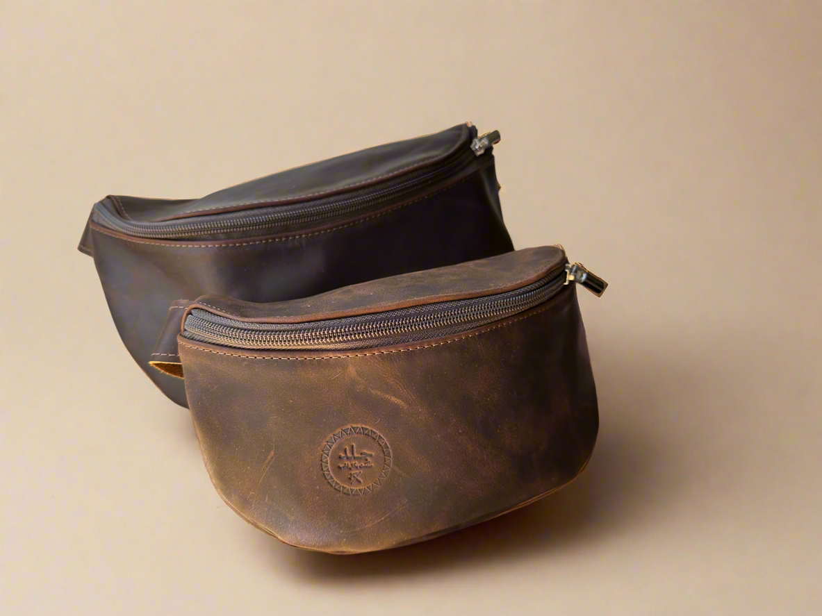 Leather Fanny Pack (more colors) - Hilweh Market