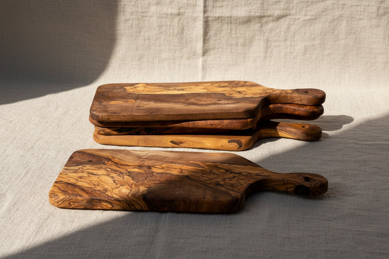 Olive wood serving board - Hilweh Market