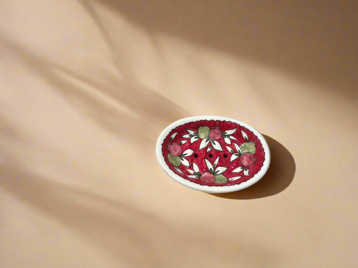 Armenian Ceramic Soap Dish (more designs) - Hilweh Market