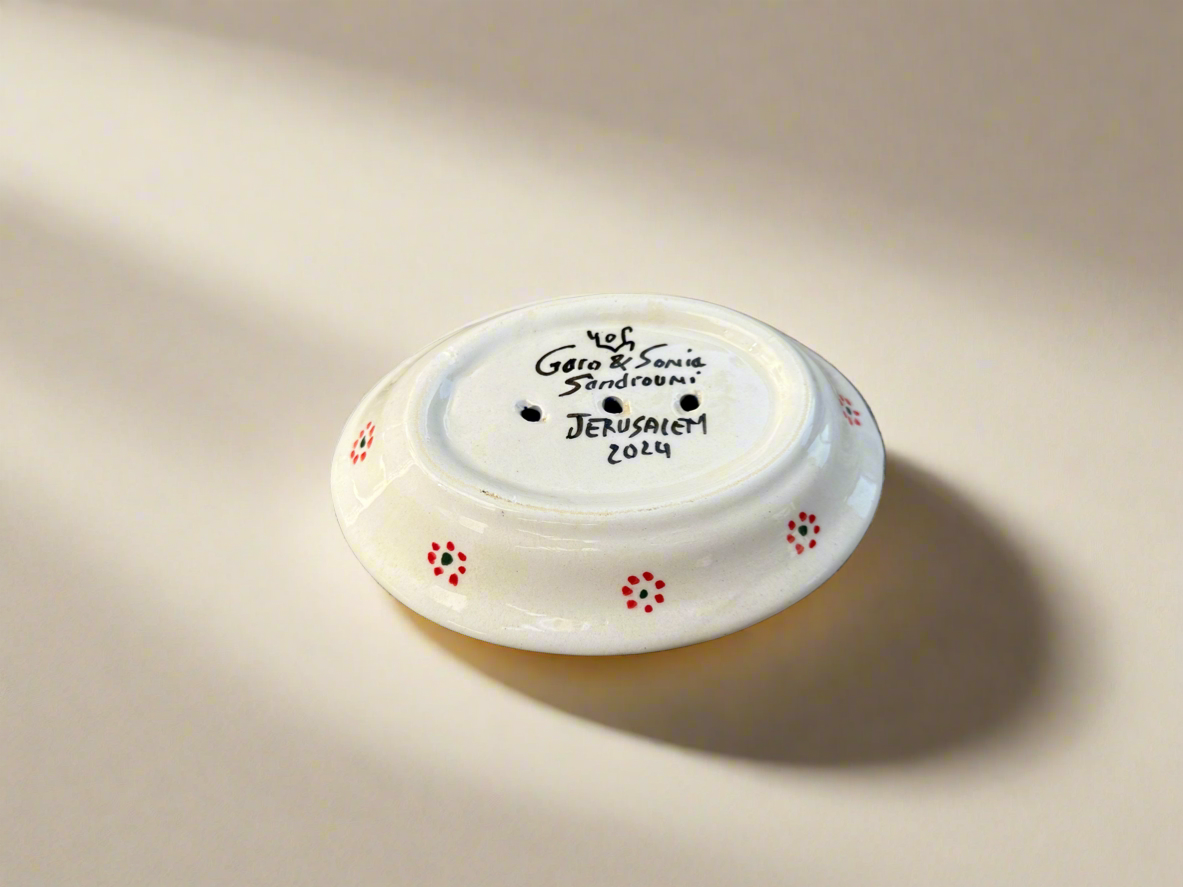 Armenian Ceramic Soap Dish (more designs) - Hilweh Market