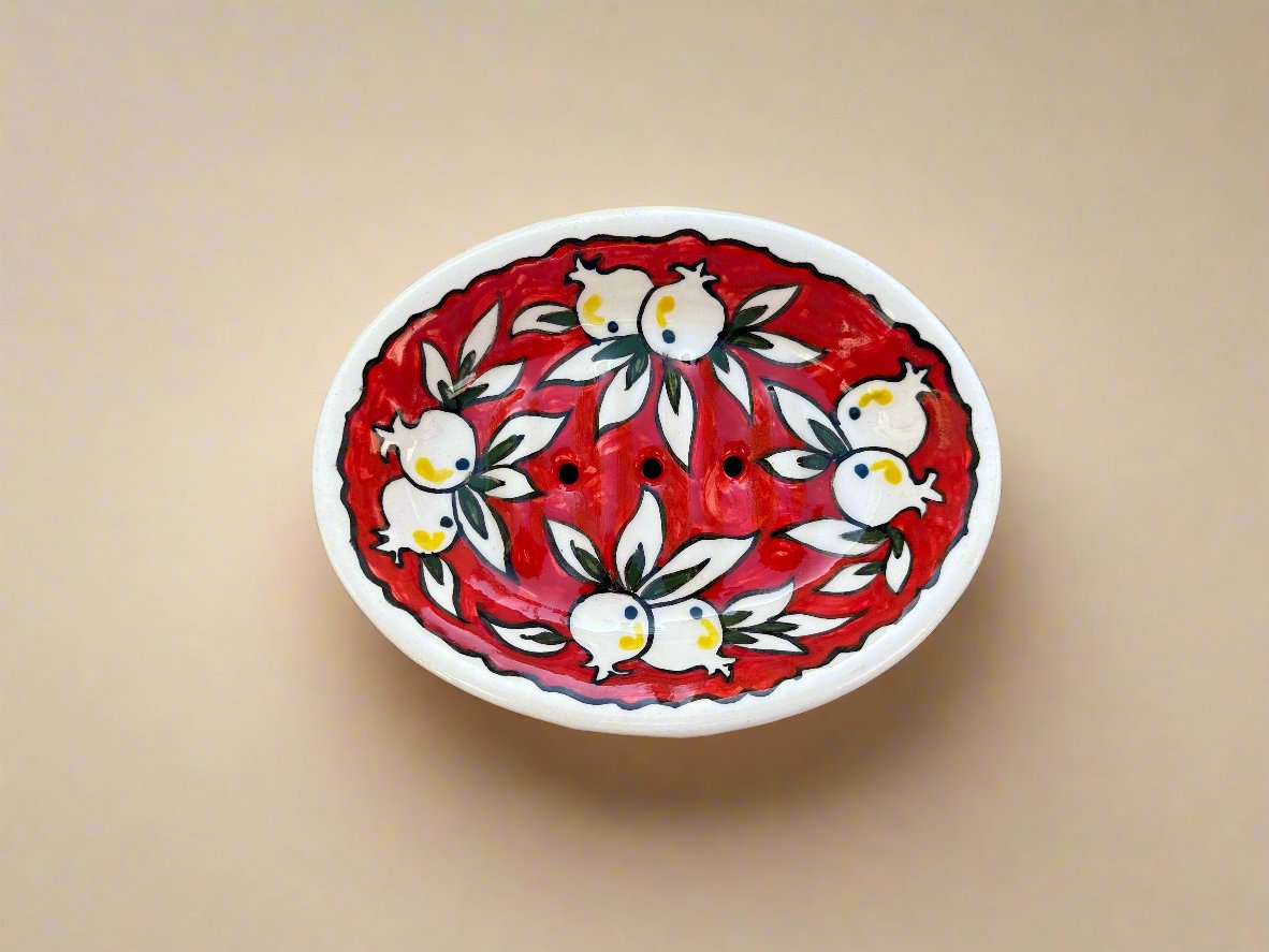 Armenian Ceramic Soap Dish (more designs) - Hilweh Market
