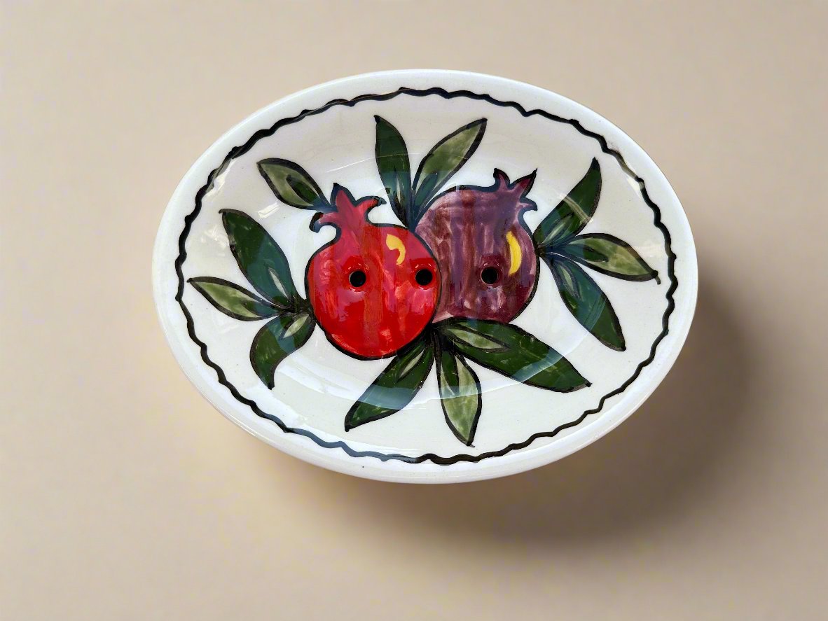 Armenian Ceramic Soap Dish (more designs) - Hilweh Market