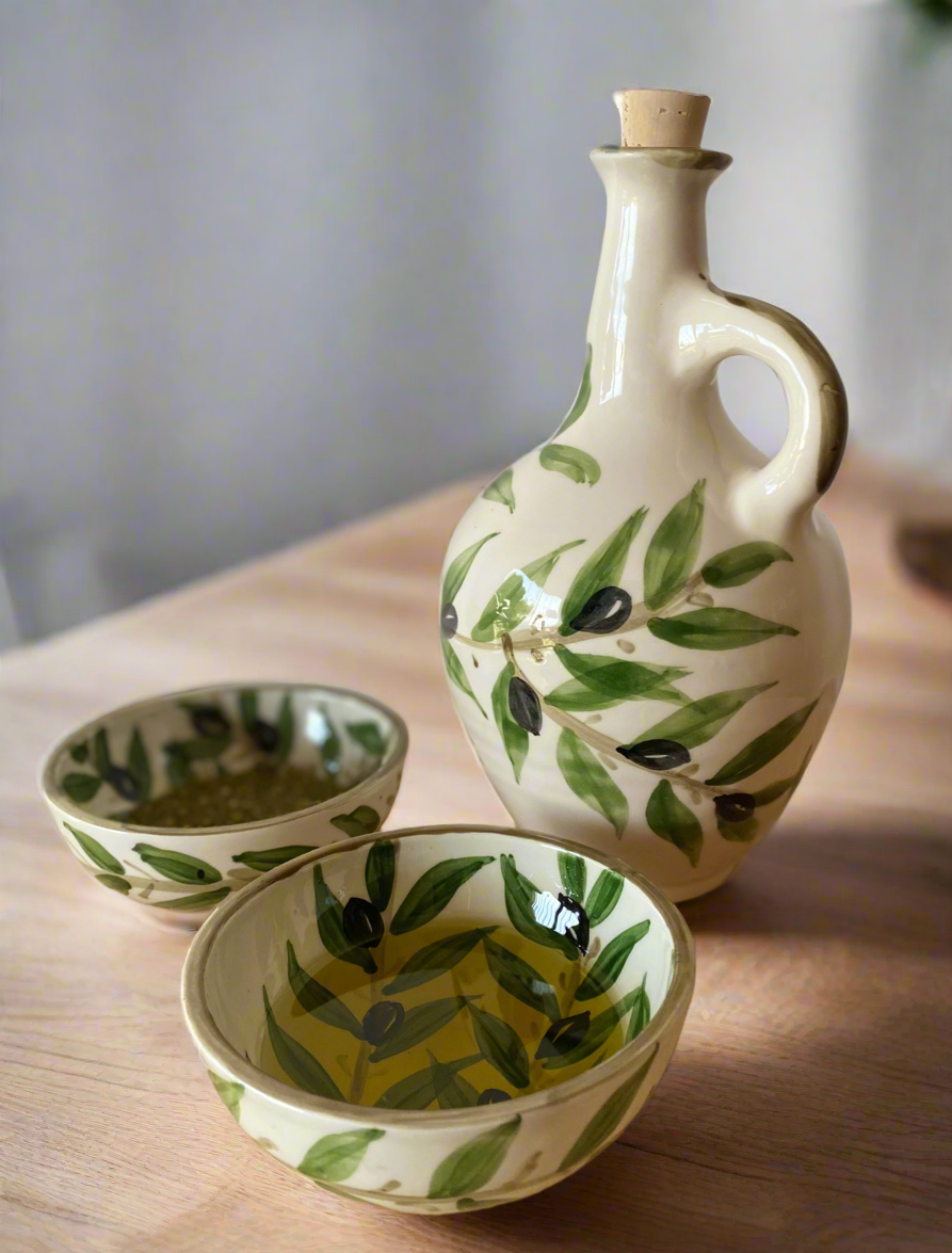 Olive Leaf Zeit w Zaatar set - Nisf Jbeil - Hilweh Market