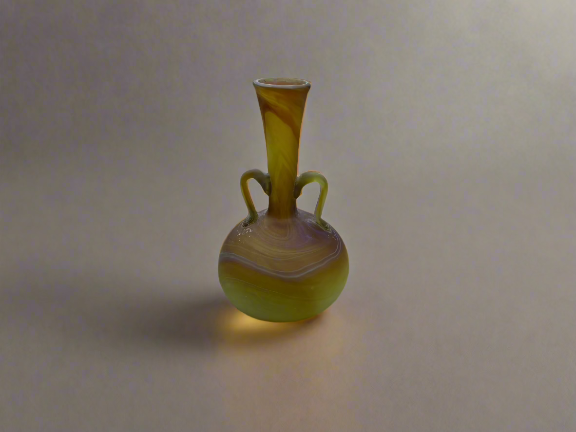 Handblown Hebron Phoenician Glass Mini Vase - Hilweh Market