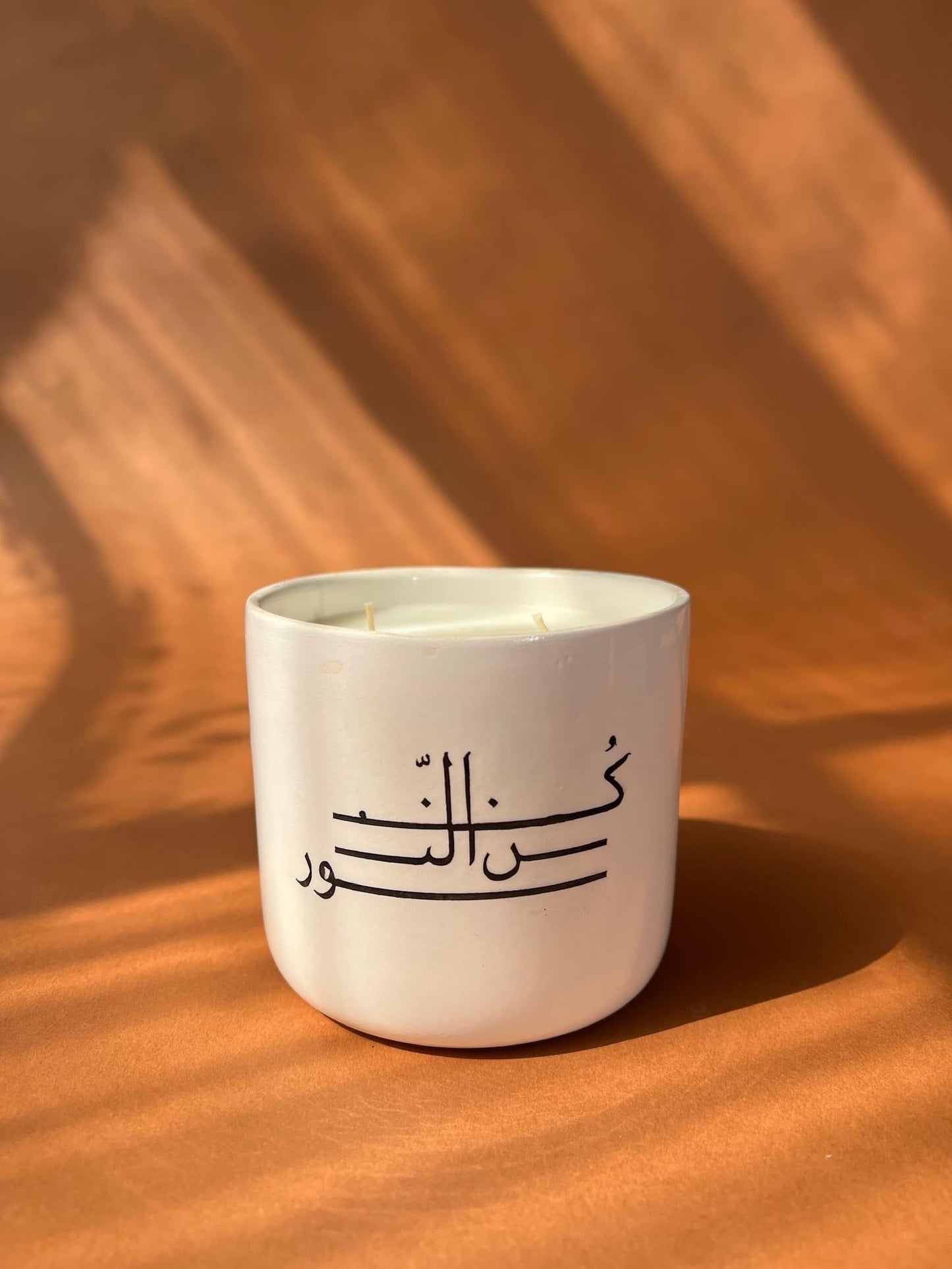 Be the Light Ceramic Candle - Hilweh Market