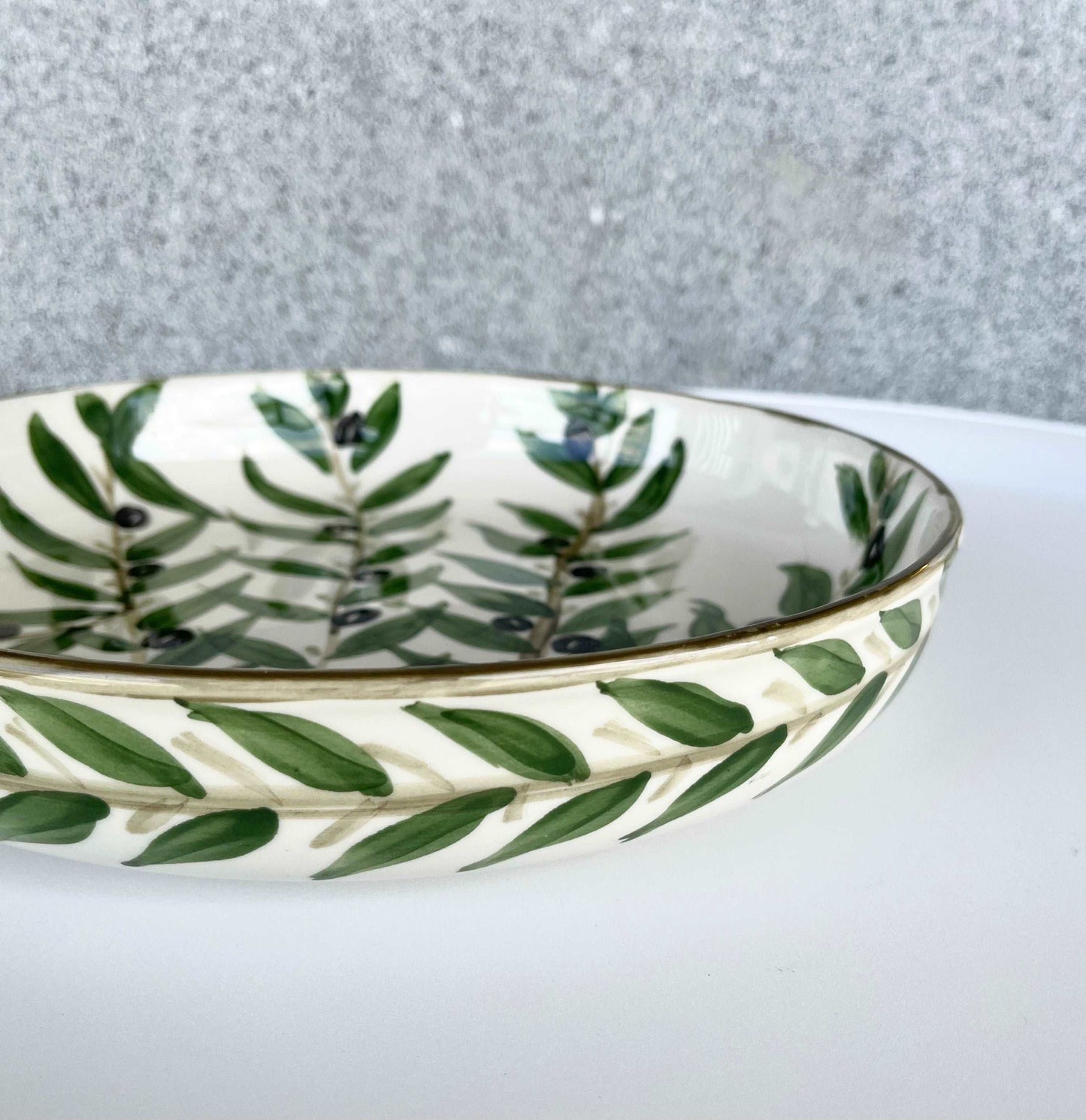 Nisf Jbeil Shallow Bowl - Hilweh Market