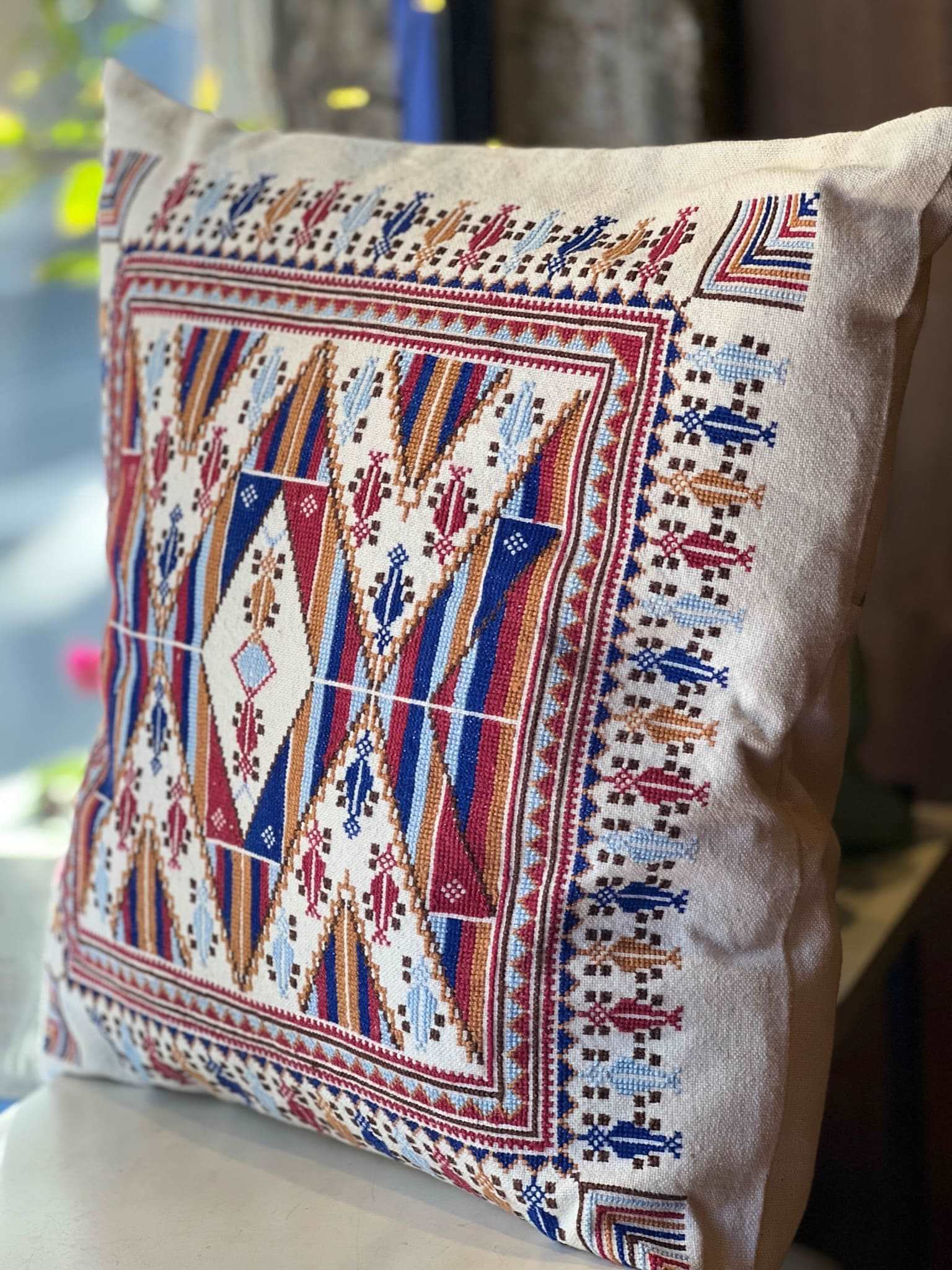 Palestinian-Embroidered-Surif-Cushion-Covers