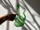 Handblown Hebron Glass Olive Oil Dispenser (more colors & sizes) - Hilweh Market