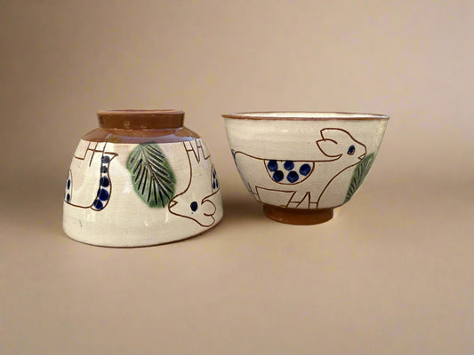 Fayoum Pottery Bowl - Donkey