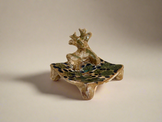 Ceramic Fayoum soap dish
