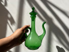 Handblown Hebron Glass Olive Oil Dispenser (more colors & sizes) - Hilweh Market