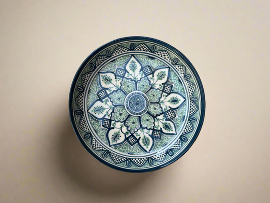 Hand painted Large Serving Dish