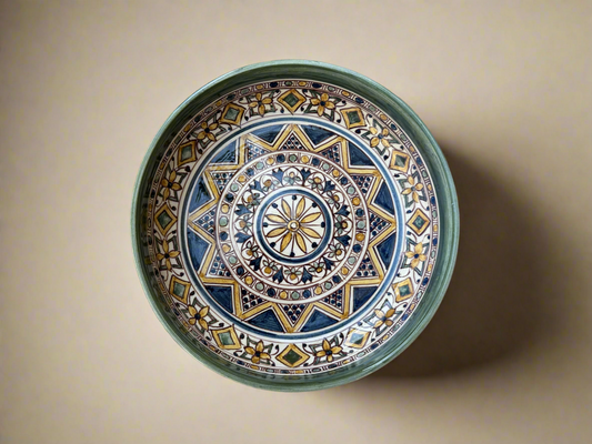 Hand painted Serving Dish