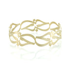 Arabic Calligraphy "Hubb" Love Bangle - Gold/Silver - Hilweh Market