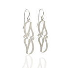 Arabic Calligraphy ‘Hubb’ Love Earrings - Gold/Silver - Hilweh Market