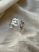 ‘Hurriyyeh’ Silver Cuff Bracelet - Hilweh Market