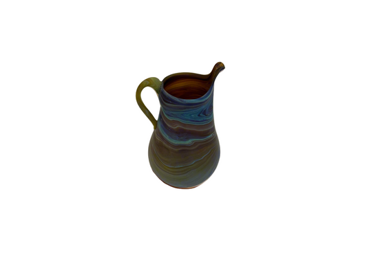 Phoenician Glass Honey Lifted Spout Pitcher