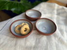 Stoneware Terra Cotta Ceramic Small Bowls (set of 3) - Hilweh Market