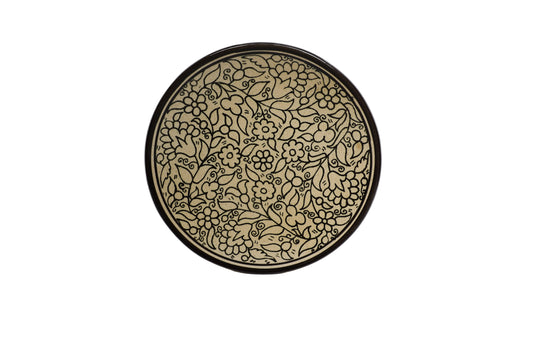 Floral Ceramic Dinner Plates (set of 2) - Hilweh Market
