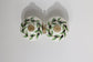 Olive Leaf Zeit w Zaatar  Divided Ceramic Dish - Nisf Jbeil - Hilweh Market
