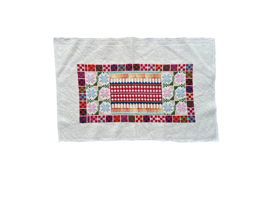 Sliman Mansour Hand Embroidered Design - Hilweh Market