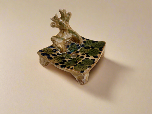Ceramic Fayoum soap dish
