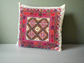 Palestinian Hand Embroidered Cushion Cover - multicolor