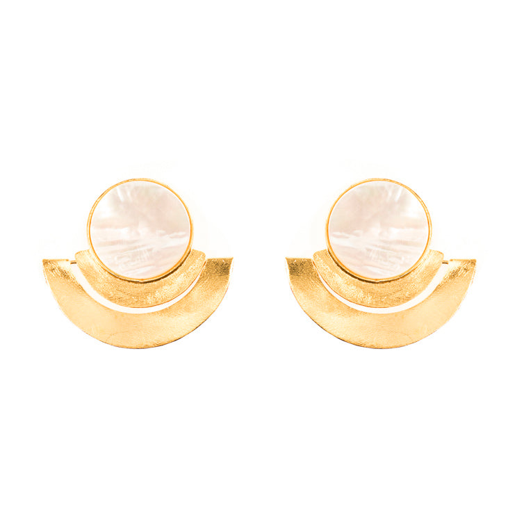 “ Milla” Mother of Pearl Earrings