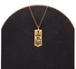 "Be strong" Calligraphy Necklace - Hilweh Market