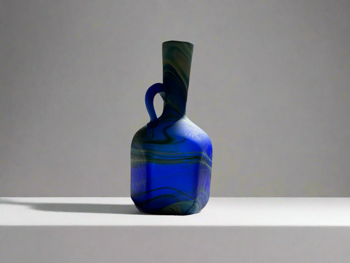 Handblown Phoenician Brown Hebron Glass Vase – Hilweh Market