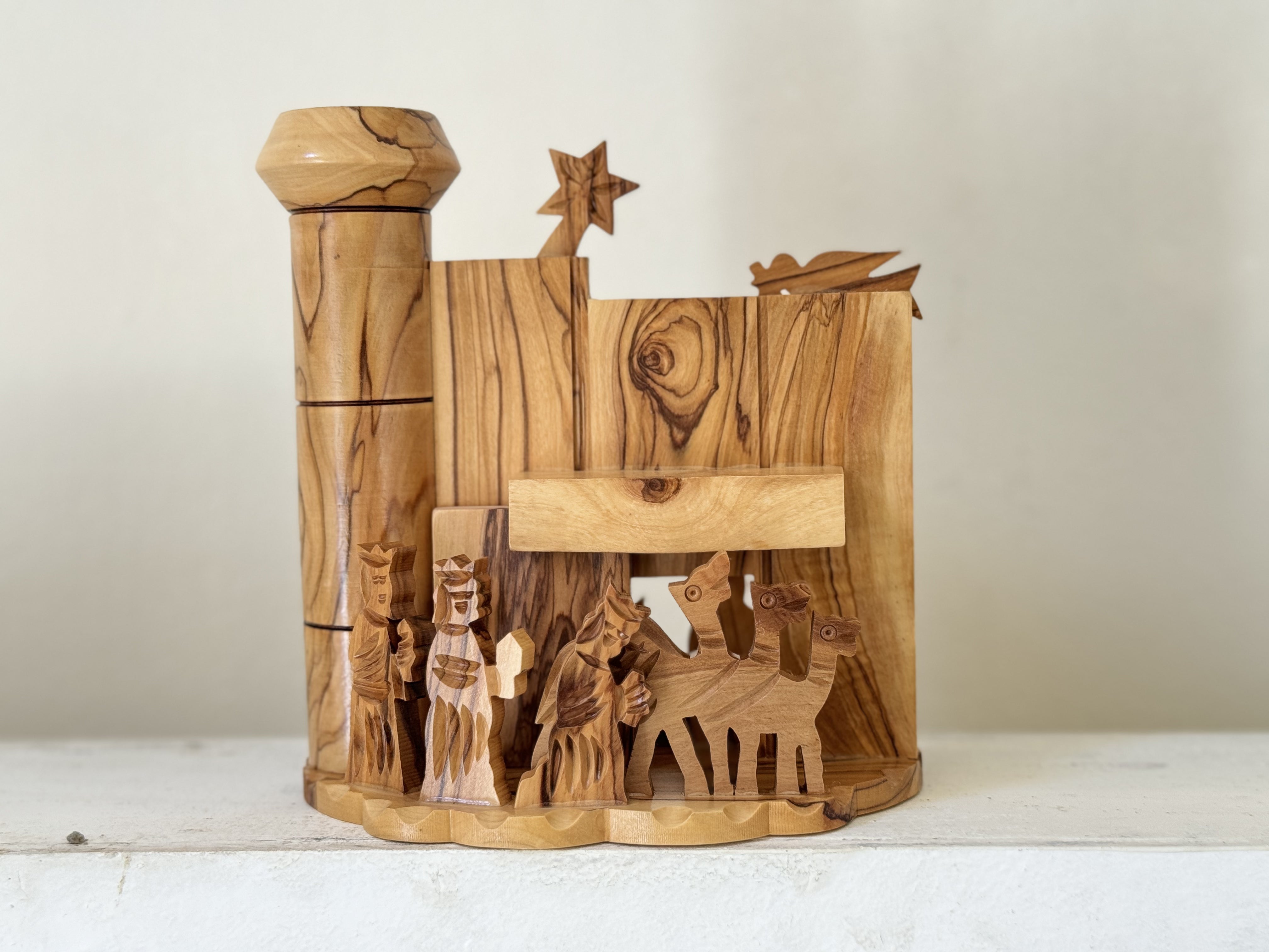 Olive Wood Nativity Scene - Hilweh Market