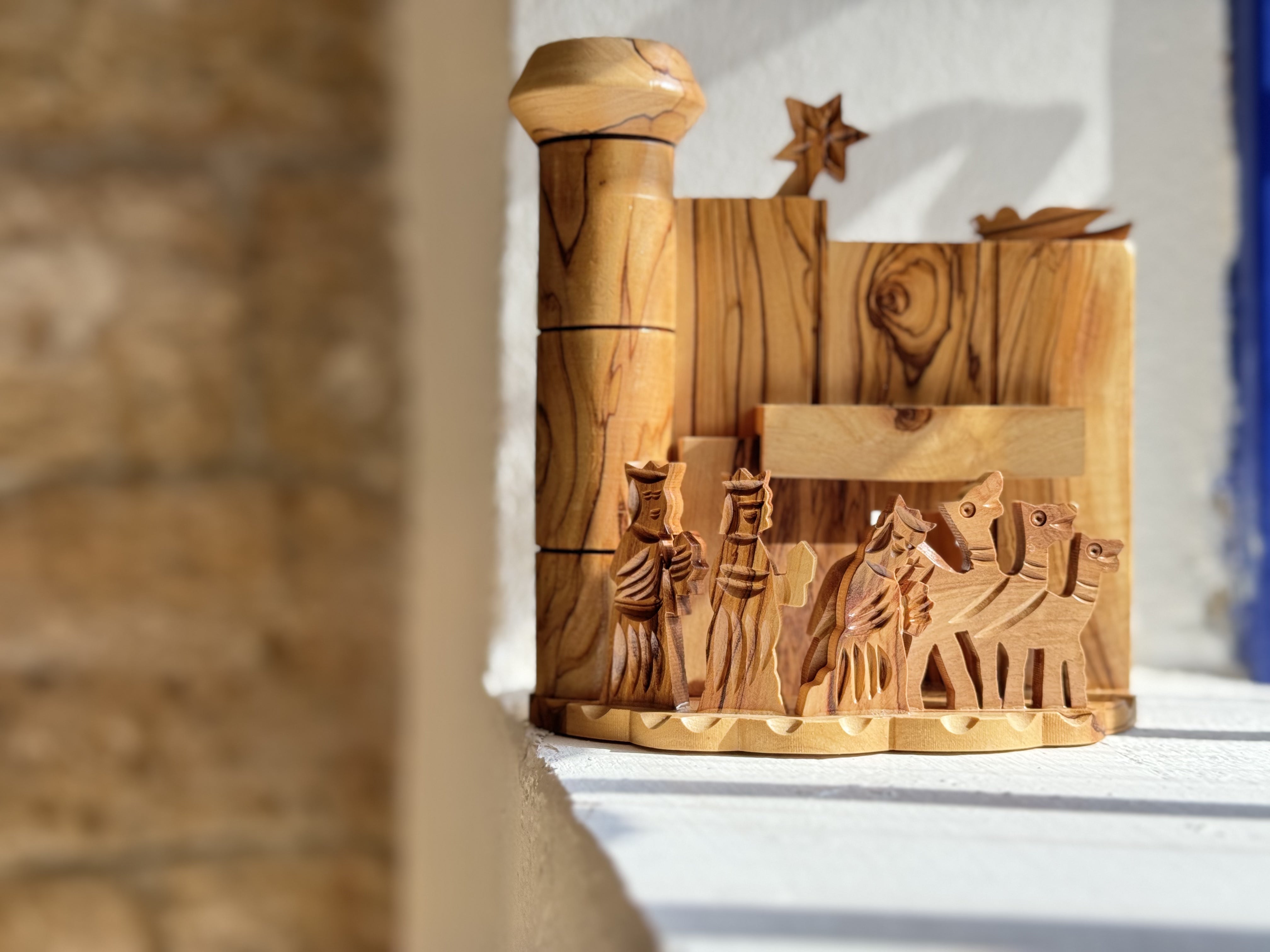 Olive Wood Nativity Scene - Hilweh Market