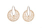 Gold "Arabi" Calligraphy Hoop Earrings - Hilweh Market