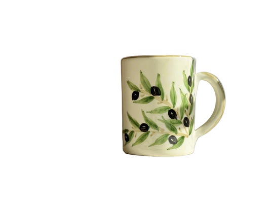 Olive Leaf Mugs (set of 2) - Nisf Jbeil - Hilweh Market