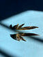 Triple Olive Leaf Earrings