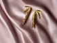 Triple Olive Leaf Earrings