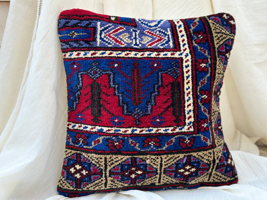 Vintage Turkmen Cushion Cover