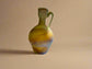 Handblown Hebron Phoenician Glass Candle Holder/Vase - Amber