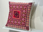Palestinian Hand Embroidered Cushion Cover - Red