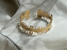 Hand-hammered Tatreez Bangle - Hilweh Market