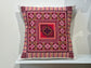Palestinian Hand Embroidered Cushion Cover - Red