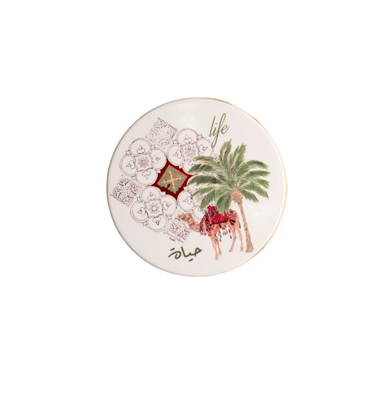Life Ceramic Coaster