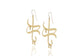 Arabic Calligraphy Gold ‘Ya Rab’ Earrings - Hilweh Market