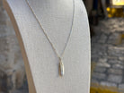 One Olive Leaf Silver Necklace - Hilweh Market