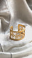 ‘Tatreez’ Cuff Bracelet - Gold/Silver
