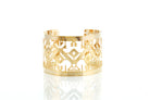 ‘Tatreez’ Cuff Bracelet - Gold/Silver - Hilweh Market