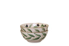Olive Leaves Zaatar/Olive Bowls from Nisf Jbeil (set of 2) - Hilweh Market