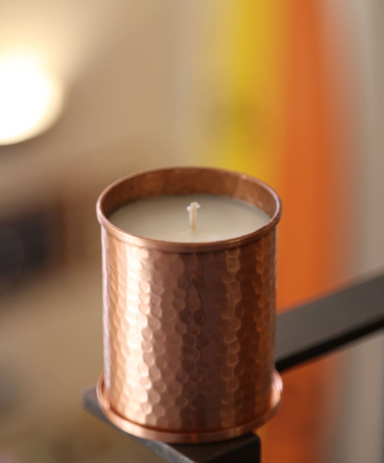 Hand-Hammered-Copper-Candles