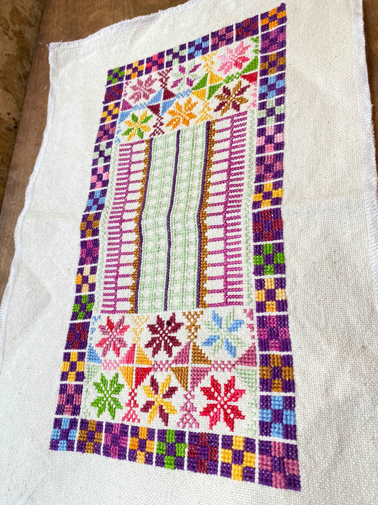 Surif Embroidery on Mansouri Cotton - Hilweh Market